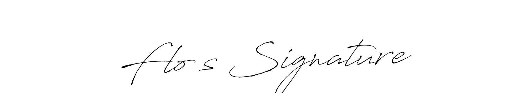 Antro_Vectra is a professional signature style that is perfect for those who want to add a touch of class to their signature. It is also a great choice for those who want to make their signature more unique. Get Flo’s Signature name to fancy signature for free. Flo’s Signature signature style 6 images and pictures png