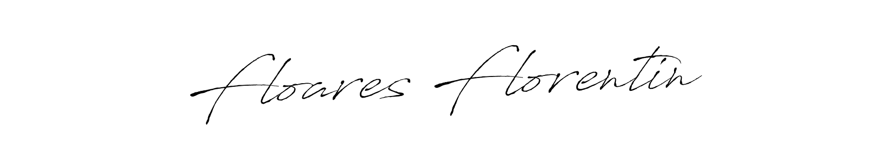 How to make Floares Florentin name signature. Use Antro_Vectra style for creating short signs online. This is the latest handwritten sign. Floares Florentin signature style 6 images and pictures png