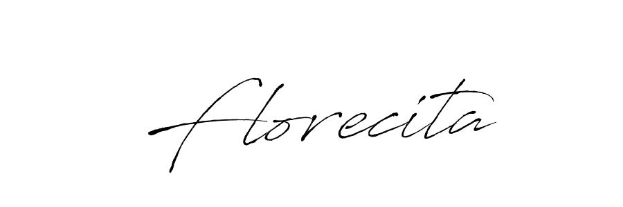 How to make Florecita name signature. Use Antro_Vectra style for creating short signs online. This is the latest handwritten sign. Florecita signature style 6 images and pictures png