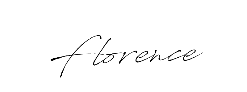 Use a signature maker to create a handwritten signature online. With this signature software, you can design (Antro_Vectra) your own signature for name Florence. Florence signature style 6 images and pictures png