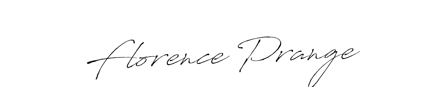Design your own signature with our free online signature maker. With this signature software, you can create a handwritten (Antro_Vectra) signature for name Florence Prange. Florence Prange signature style 6 images and pictures png