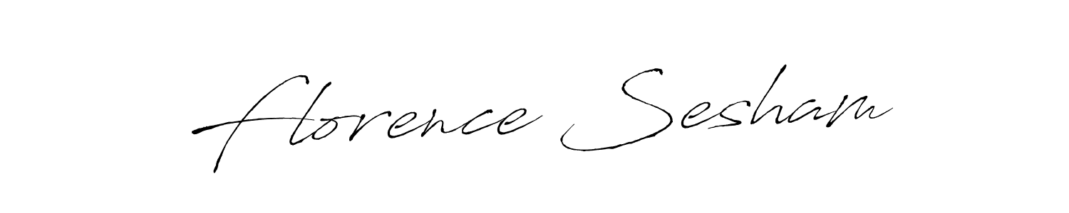 Make a short Florence Sesham signature style. Manage your documents anywhere anytime using Antro_Vectra. Create and add eSignatures, submit forms, share and send files easily. Florence Sesham signature style 6 images and pictures png
