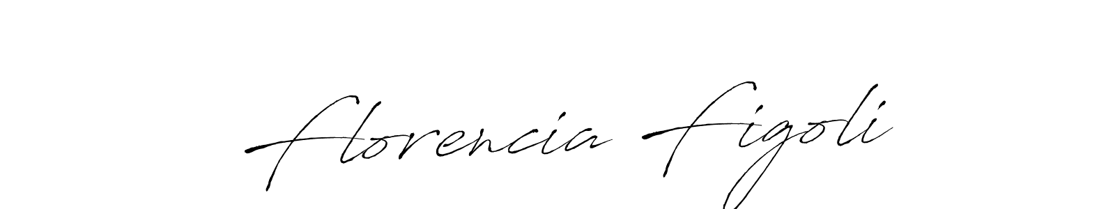How to make Florencia Figoli name signature. Use Antro_Vectra style for creating short signs online. This is the latest handwritten sign. Florencia Figoli signature style 6 images and pictures png