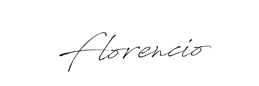 The best way (Antro_Vectra) to make a short signature is to pick only two or three words in your name. The name Florencio include a total of six letters. For converting this name. Florencio signature style 6 images and pictures png