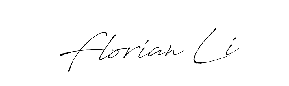 Use a signature maker to create a handwritten signature online. With this signature software, you can design (Antro_Vectra) your own signature for name Florian Li. Florian Li signature style 6 images and pictures png