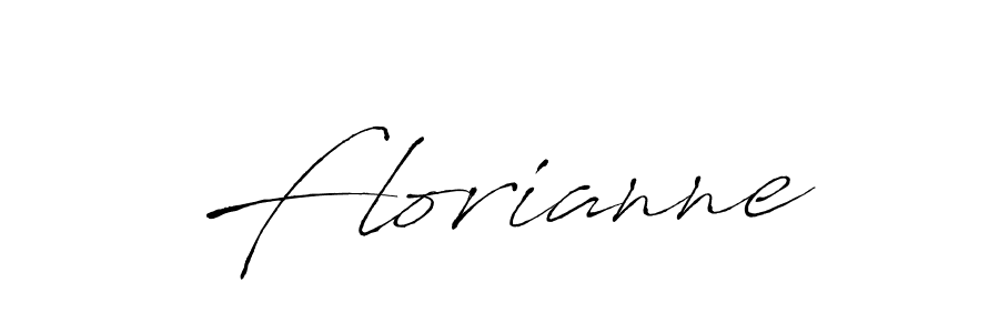 Make a beautiful signature design for name Florianne. With this signature (Antro_Vectra) style, you can create a handwritten signature for free. Florianne signature style 6 images and pictures png