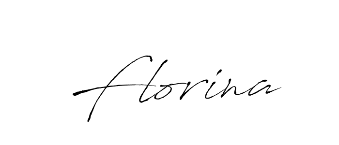 You should practise on your own different ways (Antro_Vectra) to write your name (Florina) in signature. don't let someone else do it for you. Florina signature style 6 images and pictures png