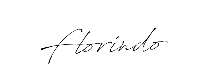 Make a beautiful signature design for name Florindo. With this signature (Antro_Vectra) style, you can create a handwritten signature for free. Florindo signature style 6 images and pictures png