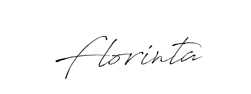 How to make Florinta signature? Antro_Vectra is a professional autograph style. Create handwritten signature for Florinta name. Florinta signature style 6 images and pictures png