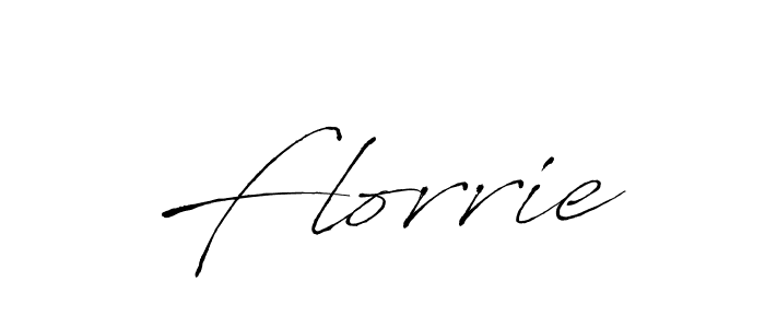 You should practise on your own different ways (Antro_Vectra) to write your name (Florrie) in signature. don't let someone else do it for you. Florrie signature style 6 images and pictures png