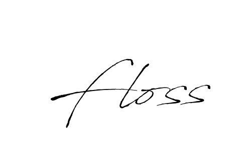 Also we have Floss name is the best signature style. Create professional handwritten signature collection using Antro_Vectra autograph style. Floss signature style 6 images and pictures png