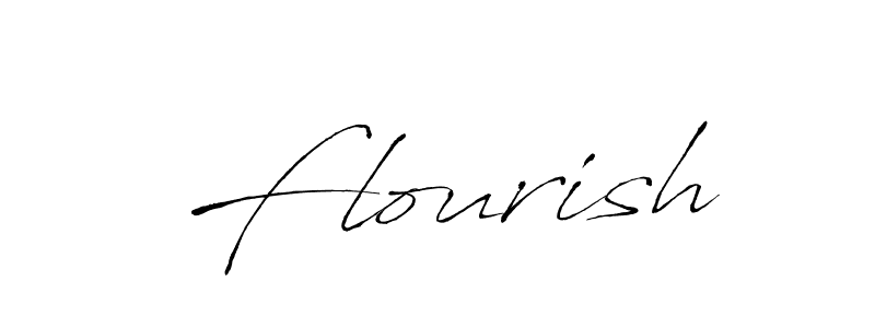 Use a signature maker to create a handwritten signature online. With this signature software, you can design (Antro_Vectra) your own signature for name Flourish. Flourish signature style 6 images and pictures png