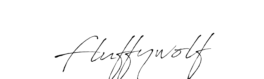 if you are searching for the best signature style for your name Fluffywolf. so please give up your signature search. here we have designed multiple signature styles  using Antro_Vectra. Fluffywolf signature style 6 images and pictures png