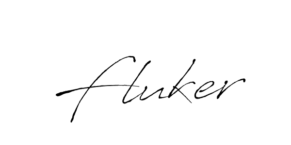 Use a signature maker to create a handwritten signature online. With this signature software, you can design (Antro_Vectra) your own signature for name Fluker. Fluker signature style 6 images and pictures png