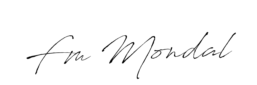 Best and Professional Signature Style for Fm Mondal. Antro_Vectra Best Signature Style Collection. Fm Mondal signature style 6 images and pictures png