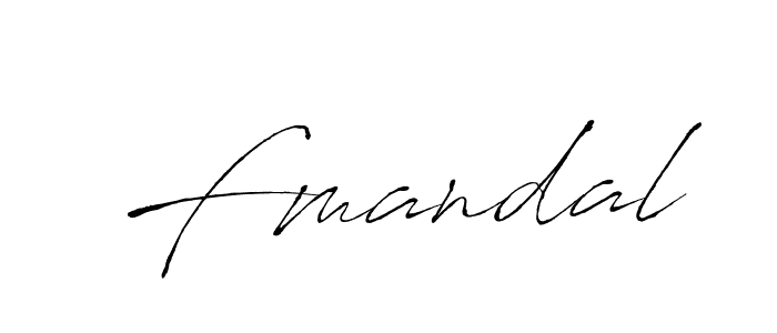 Also we have Fmandal name is the best signature style. Create professional handwritten signature collection using Antro_Vectra autograph style. Fmandal signature style 6 images and pictures png