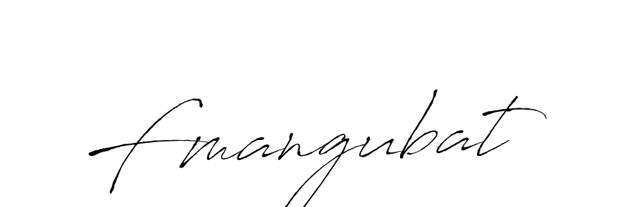 Design your own signature with our free online signature maker. With this signature software, you can create a handwritten (Antro_Vectra) signature for name Fmangubat. Fmangubat signature style 6 images and pictures png