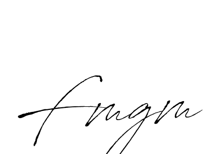 Fmgm stylish signature style. Best Handwritten Sign (Antro_Vectra) for my name. Handwritten Signature Collection Ideas for my name Fmgm. Fmgm signature style 6 images and pictures png