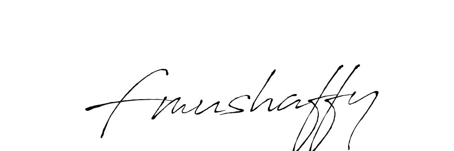 Also You can easily find your signature by using the search form. We will create Fmushaffy name handwritten signature images for you free of cost using Antro_Vectra sign style. Fmushaffy signature style 6 images and pictures png