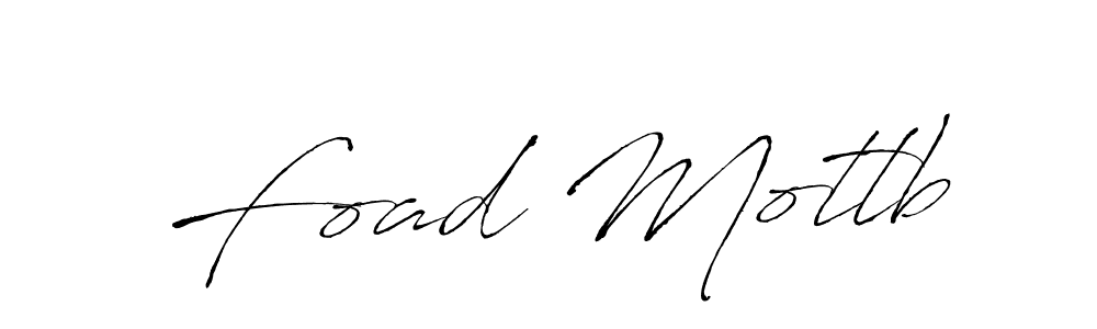 Also we have Foad Motlb name is the best signature style. Create professional handwritten signature collection using Antro_Vectra autograph style. Foad Motlb signature style 6 images and pictures png