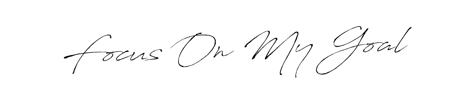 Once you've used our free online signature maker to create your best signature Antro_Vectra style, it's time to enjoy all of the benefits that Focus On My Goal name signing documents. Focus On My Goal signature style 6 images and pictures png