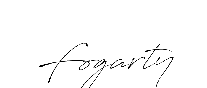 Design your own signature with our free online signature maker. With this signature software, you can create a handwritten (Antro_Vectra) signature for name Fogarty. Fogarty signature style 6 images and pictures png