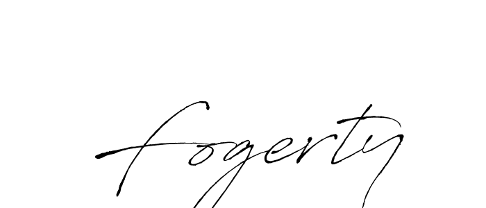 You should practise on your own different ways (Antro_Vectra) to write your name (Fogerty) in signature. don't let someone else do it for you. Fogerty signature style 6 images and pictures png