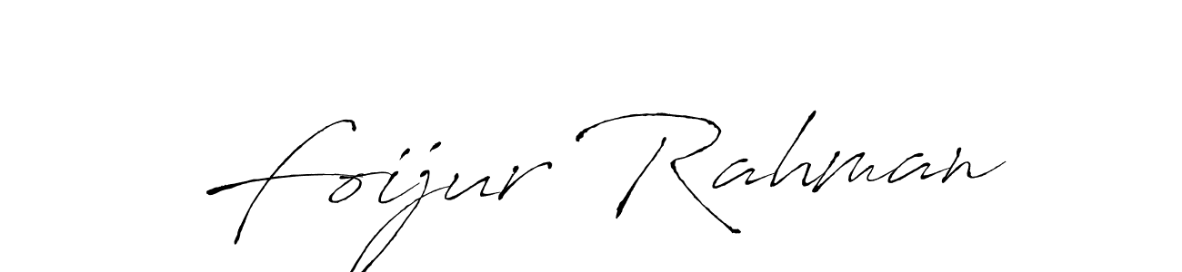 Use a signature maker to create a handwritten signature online. With this signature software, you can design (Antro_Vectra) your own signature for name Foijur Rahman. Foijur Rahman signature style 6 images and pictures png