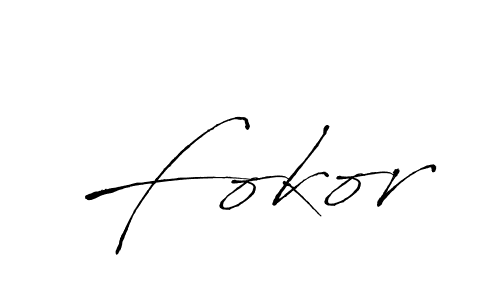 Use a signature maker to create a handwritten signature online. With this signature software, you can design (Antro_Vectra) your own signature for name Fokor. Fokor signature style 6 images and pictures png