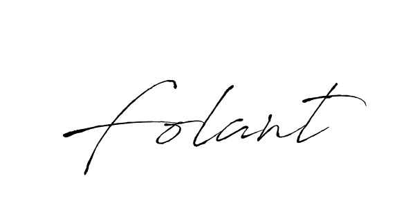 Folant stylish signature style. Best Handwritten Sign (Antro_Vectra) for my name. Handwritten Signature Collection Ideas for my name Folant. Folant signature style 6 images and pictures png