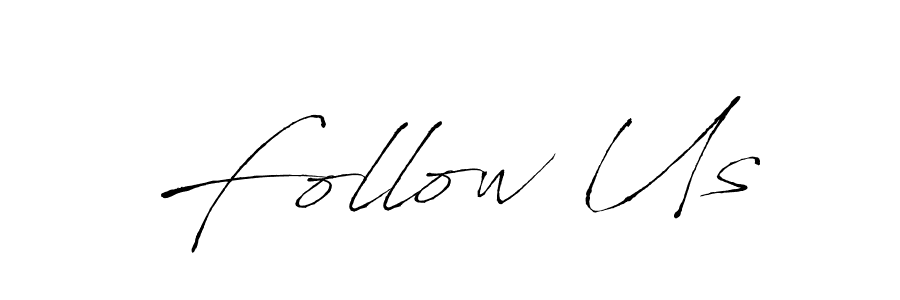 How to Draw Follow Us signature style? Antro_Vectra is a latest design signature styles for name Follow Us. Follow Us signature style 6 images and pictures png