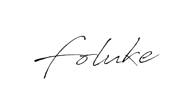 Best and Professional Signature Style for Foluke. Antro_Vectra Best Signature Style Collection. Foluke signature style 6 images and pictures png