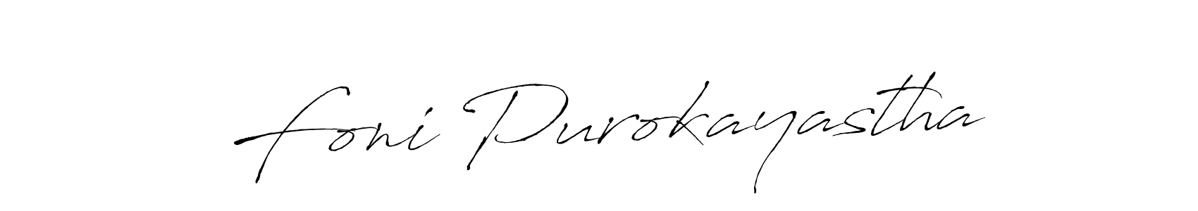 Make a short Foni Purokayastha signature style. Manage your documents anywhere anytime using Antro_Vectra. Create and add eSignatures, submit forms, share and send files easily. Foni Purokayastha signature style 6 images and pictures png