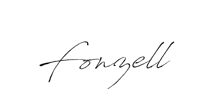 Similarly Antro_Vectra is the best handwritten signature design. Signature creator online .You can use it as an online autograph creator for name Fonzell. Fonzell signature style 6 images and pictures png