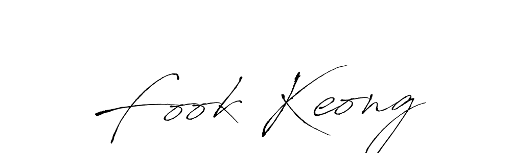 Make a beautiful signature design for name Fook Keong. With this signature (Antro_Vectra) style, you can create a handwritten signature for free. Fook Keong signature style 6 images and pictures png