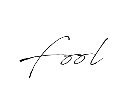 Create a beautiful signature design for name Fool. With this signature (Antro_Vectra) fonts, you can make a handwritten signature for free. Fool signature style 6 images and pictures png