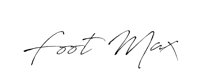 How to make Foot Max name signature. Use Antro_Vectra style for creating short signs online. This is the latest handwritten sign. Foot Max signature style 6 images and pictures png