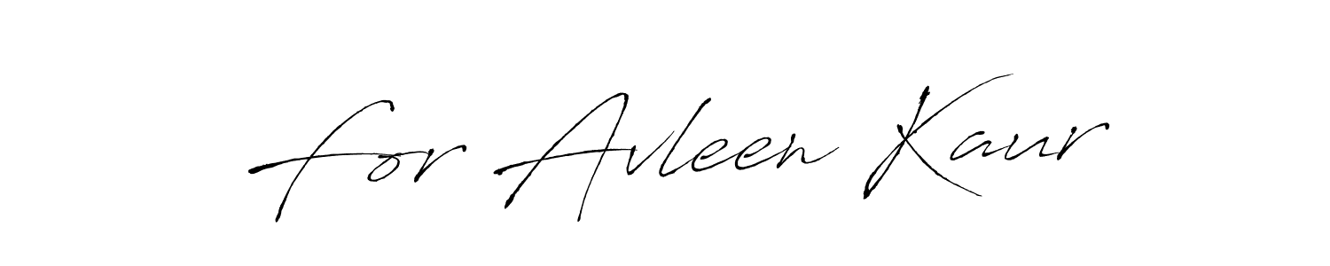 Use a signature maker to create a handwritten signature online. With this signature software, you can design (Antro_Vectra) your own signature for name For Avleen Kaur. For Avleen Kaur signature style 6 images and pictures png