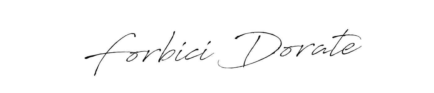 How to make Forbici Dorate name signature. Use Antro_Vectra style for creating short signs online. This is the latest handwritten sign. Forbici Dorate signature style 6 images and pictures png