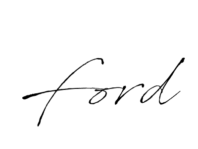 Design your own signature with our free online signature maker. With this signature software, you can create a handwritten (Antro_Vectra) signature for name Ford. Ford signature style 6 images and pictures png