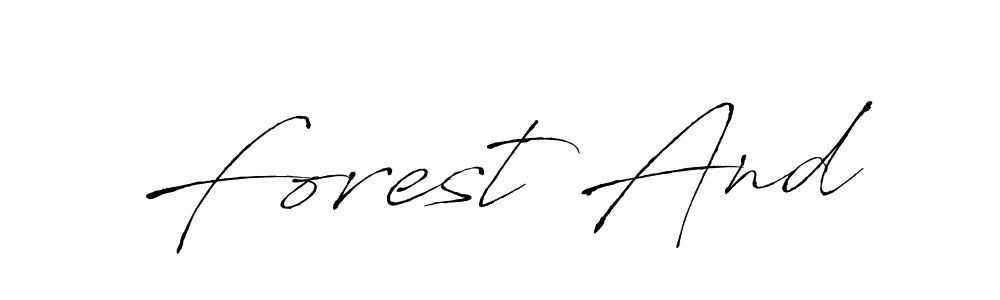 It looks lik you need a new signature style for name Forest And. Design unique handwritten (Antro_Vectra) signature with our free signature maker in just a few clicks. Forest And signature style 6 images and pictures png