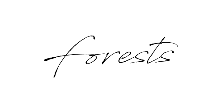 You should practise on your own different ways (Antro_Vectra) to write your name (Forests) in signature. don't let someone else do it for you. Forests signature style 6 images and pictures png