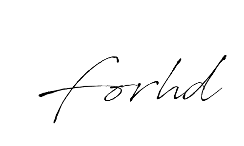 Similarly Antro_Vectra is the best handwritten signature design. Signature creator online .You can use it as an online autograph creator for name Forhd. Forhd signature style 6 images and pictures png