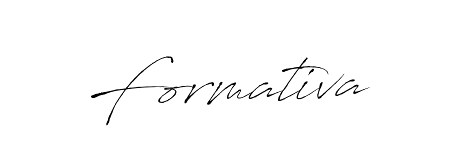 Make a beautiful signature design for name Formativa. With this signature (Antro_Vectra) style, you can create a handwritten signature for free. Formativa signature style 6 images and pictures png