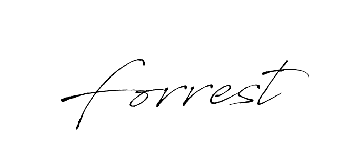 Design your own signature with our free online signature maker. With this signature software, you can create a handwritten (Antro_Vectra) signature for name Forrest. Forrest signature style 6 images and pictures png