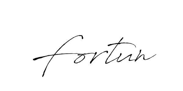 You should practise on your own different ways (Antro_Vectra) to write your name (Fortun) in signature. don't let someone else do it for you. Fortun signature style 6 images and pictures png