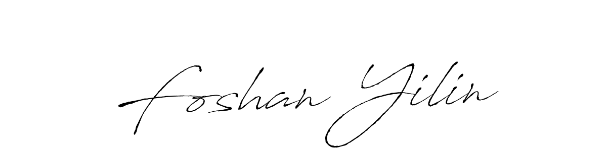 if you are searching for the best signature style for your name Foshan Yilin. so please give up your signature search. here we have designed multiple signature styles  using Antro_Vectra. Foshan Yilin signature style 6 images and pictures png