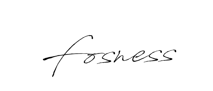 How to make Fosness name signature. Use Antro_Vectra style for creating short signs online. This is the latest handwritten sign. Fosness signature style 6 images and pictures png