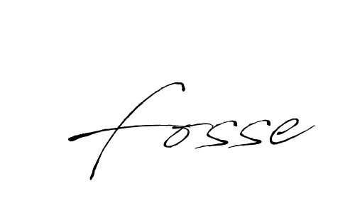 Fosse stylish signature style. Best Handwritten Sign (Antro_Vectra) for my name. Handwritten Signature Collection Ideas for my name Fosse. Fosse signature style 6 images and pictures png