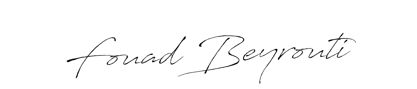 Similarly Antro_Vectra is the best handwritten signature design. Signature creator online .You can use it as an online autograph creator for name Fouad Beyrouti. Fouad Beyrouti signature style 6 images and pictures png